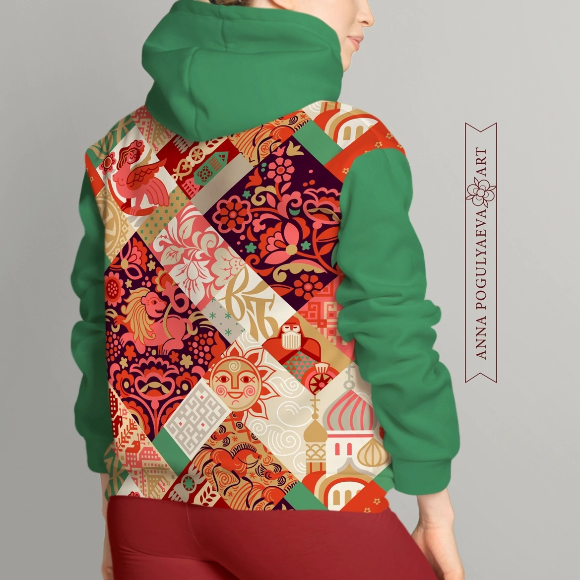 Принт для ткани "Русский мир". Имитация лоскутного шитья | Сетка — социальная сеть от hh.ru