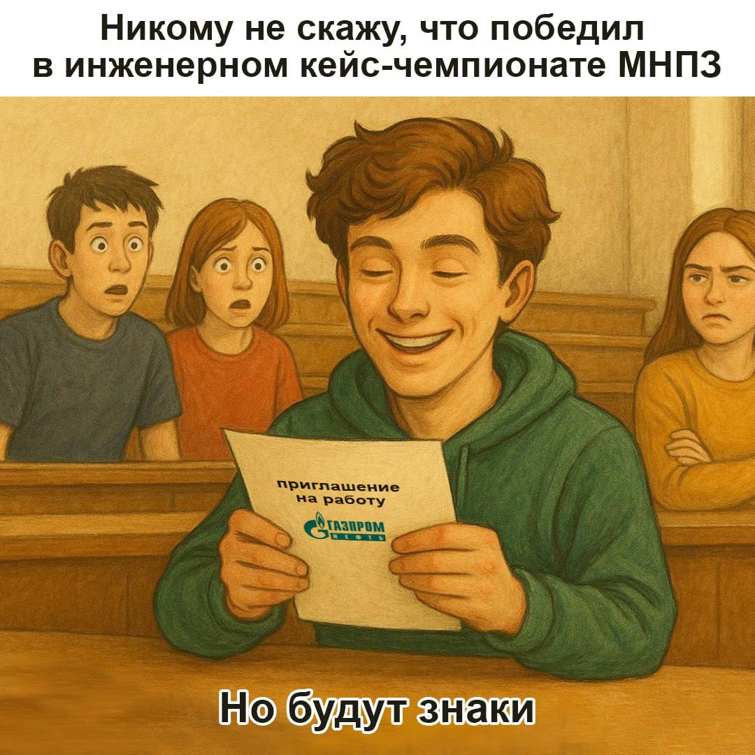 Как студент прокачал будущую карьеру на современном производстве
Чек-лист успеха:
— Участие в инженерном кейс-чемпионате Московского НПЗ
— Решение реальной задачи от нефтегаза
— Оффер после успешной з... | Сетка — социальная сеть от hh.ru