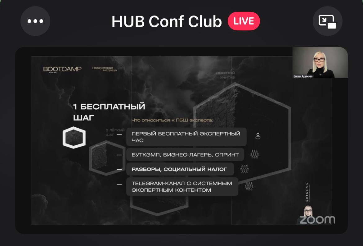 Продуктовая матрица и система которая позволят эксперту продавать на высокие чеки.👉 Забрать мастер класс от Елены Ариковой + билет на Afterparty | Сетка — социальная сеть от hh.ru