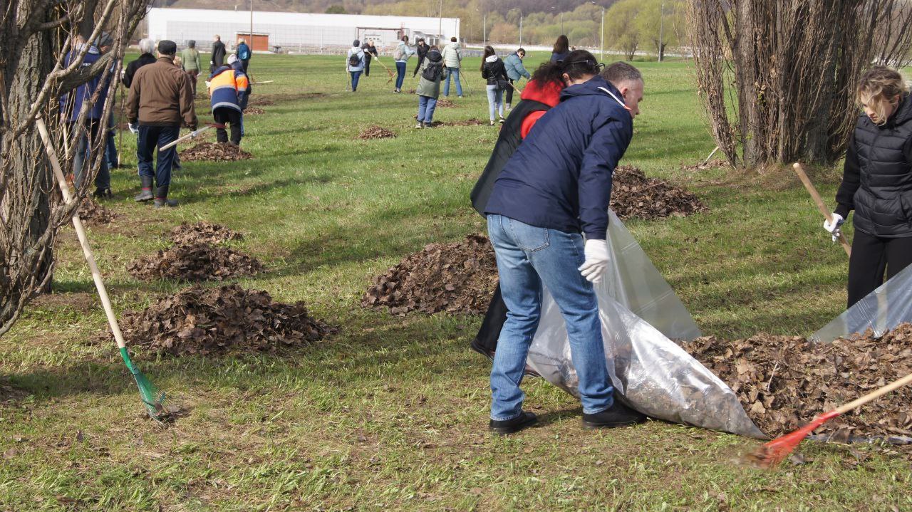 Сегодня в Мосводоканале прошел второй массовый субботник, а также завершился месячник весеннего благоустройства в компании | Сетка — социальная сеть от hh.ru