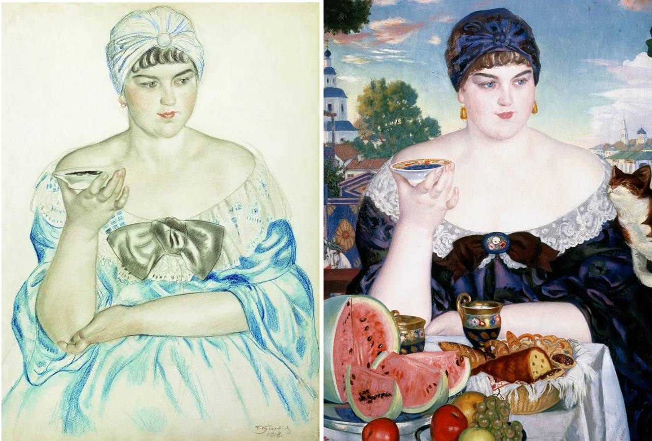 Настроение понедельника от «Купчихи» Бориса Кустодиева
Кстати, уже в среду в Третьяковской галерее начнется выставка «Борис Кустодиев. Живопись. Графика | Сетка — социальная сеть от hh.ru