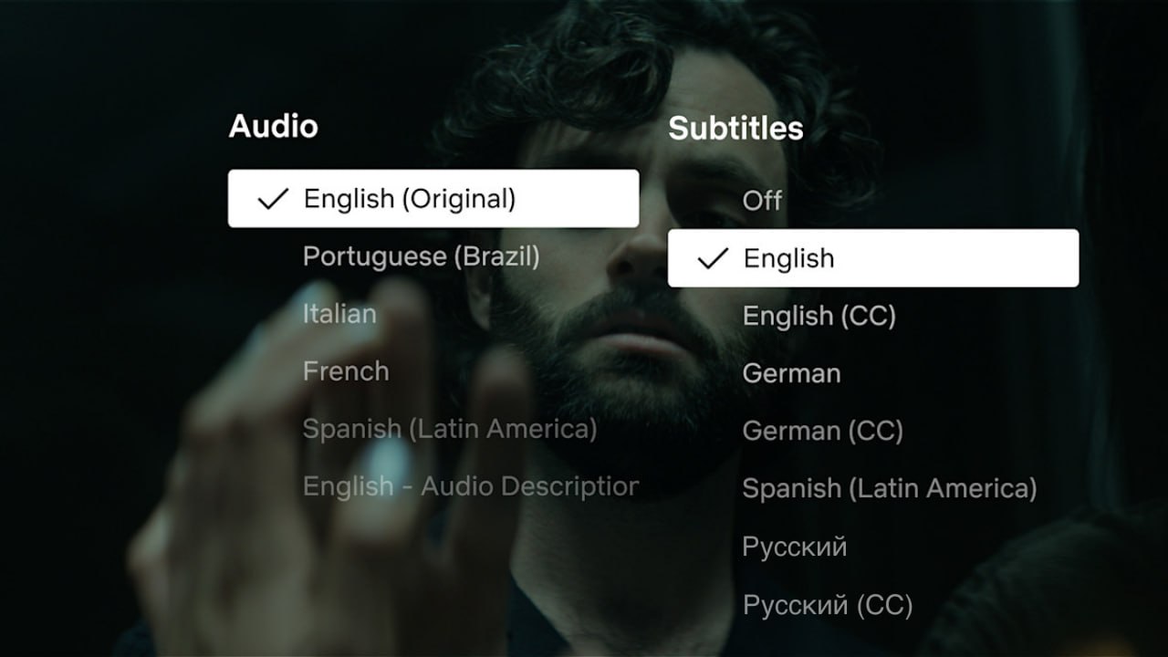 😎 Netflix обновил субтитры!
Теперь при просмотре можно выбрать:
➡️«English» — только реплики персонажей
➡️«English (CC)» — реплики + звук (например, [дверь хлопнула])
Обновление стартовало с 5 сезона ... | Сетка — социальная сеть от hh.ru