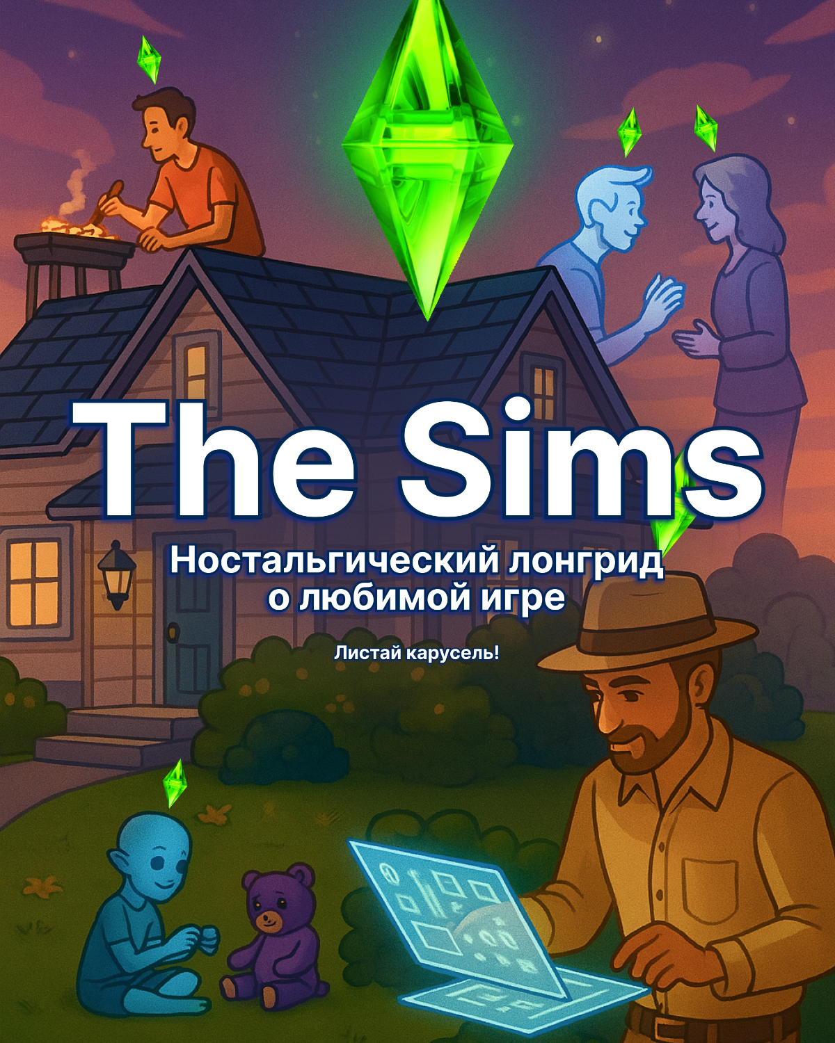 Как я сделала сайт про The Sims и попала в сердца людей | Сетка — социальная сеть от hh.ru