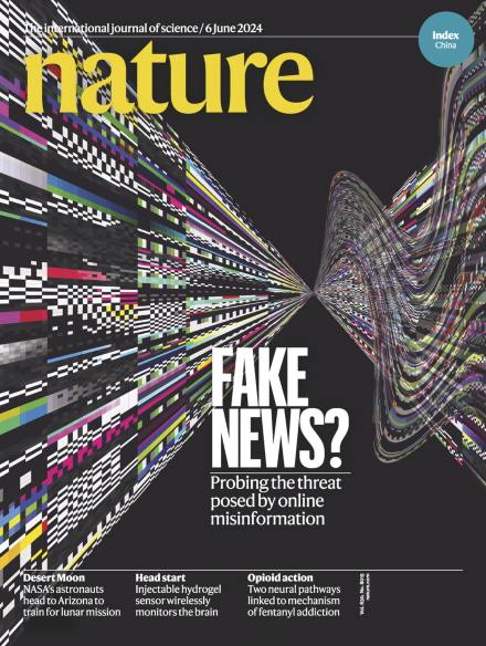 Обложки журнала Nature как произведение искусства
Недавно мне попалась очень красивая обложка журнала Nature от июня 2024 года, с вероятностью 99,9% созданная AI | Сетка — социальная сеть от hh.ru