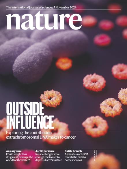Обложки журнала Nature как произведение искусства
Недавно мне попалась очень красивая обложка журнала Nature от июня 2024 года, с вероятностью 99,9% созданная AI | Сетка — социальная сеть от hh.ru
