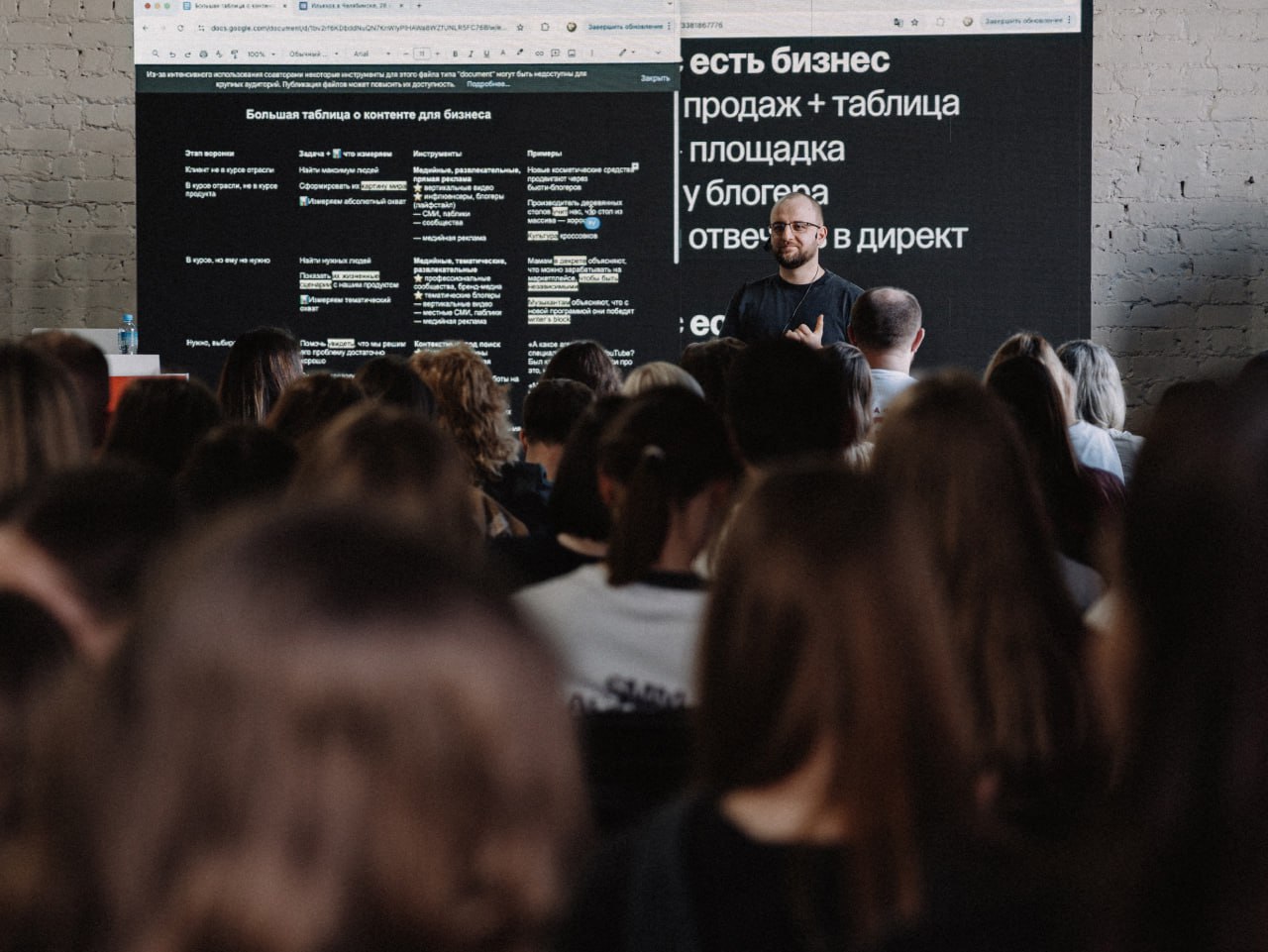 SMM Day завершился!
Три сотни участников, десятки провокационных вопросов, 18 партнеров, четыре часа аналитики, две фотозоны и всего один понедельник — лучший в этом году | Сетка — социальная сеть от hh.ru