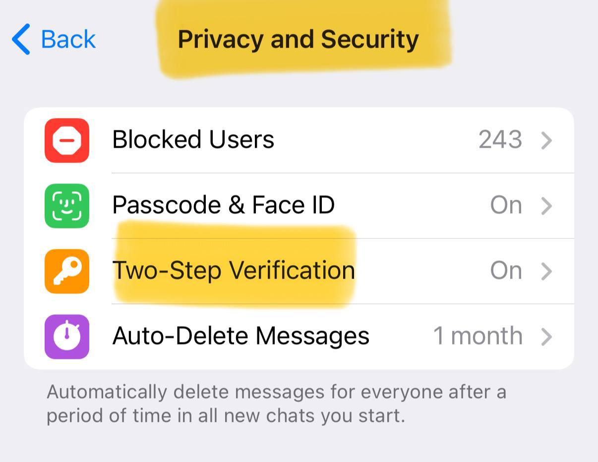⚠️ Еще одно напоминание о безопасности в Telegram
Увы, совсем недавно у нескольких моих знакомых в очередной раз украли аккаунты в Telegram | Сетка — социальная сеть от hh.ru