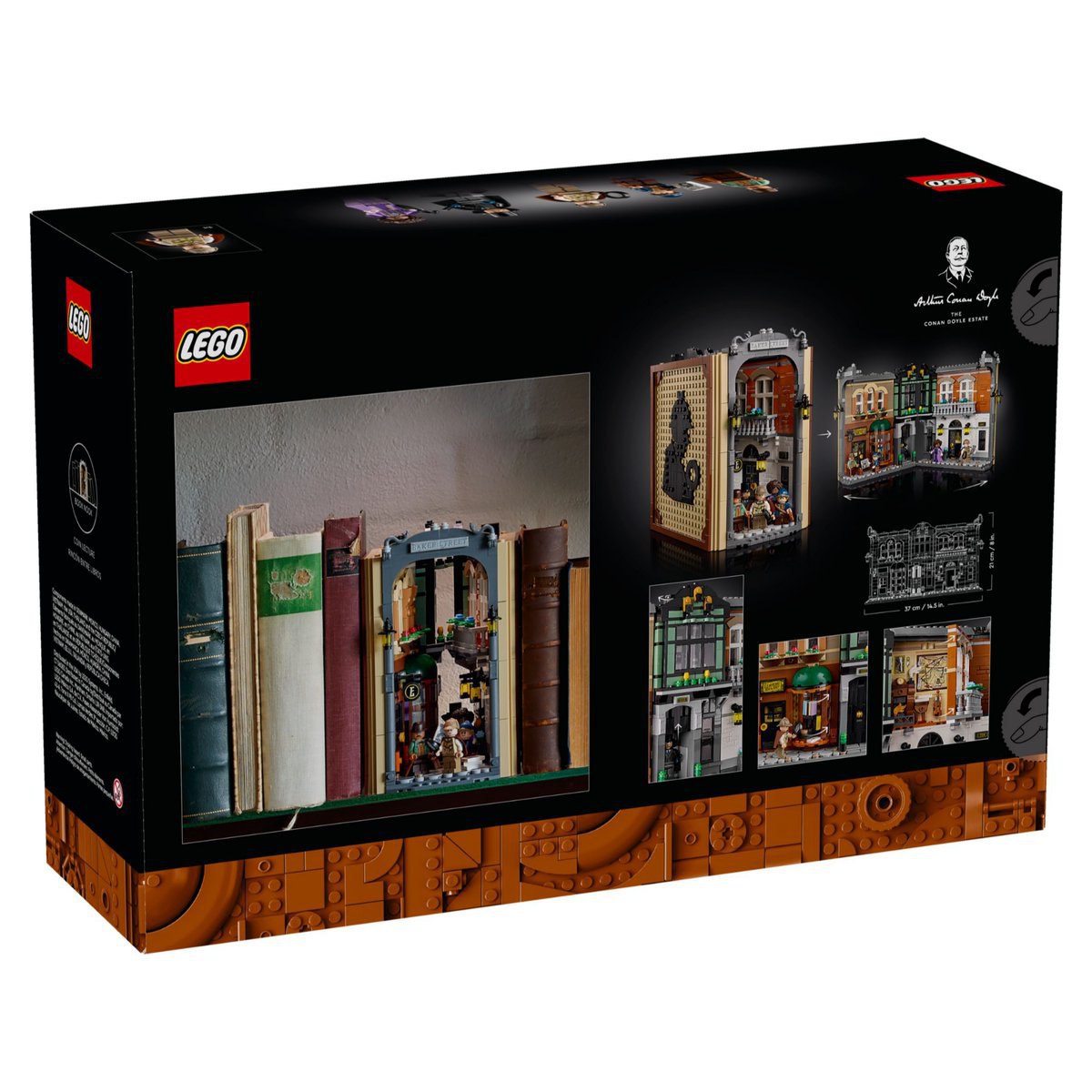 Lego выпустит набор по Шерлоку Холмсу! В комплект из 1359 деталей войдёт складной фасад Бейкер-стрит, а также 5 фигурок: Шерлок Холмс, доктор Ватсон, Ирен Адлер, Пейдж и профессор Мориарти | Сетка — социальная сеть от hh.ru
