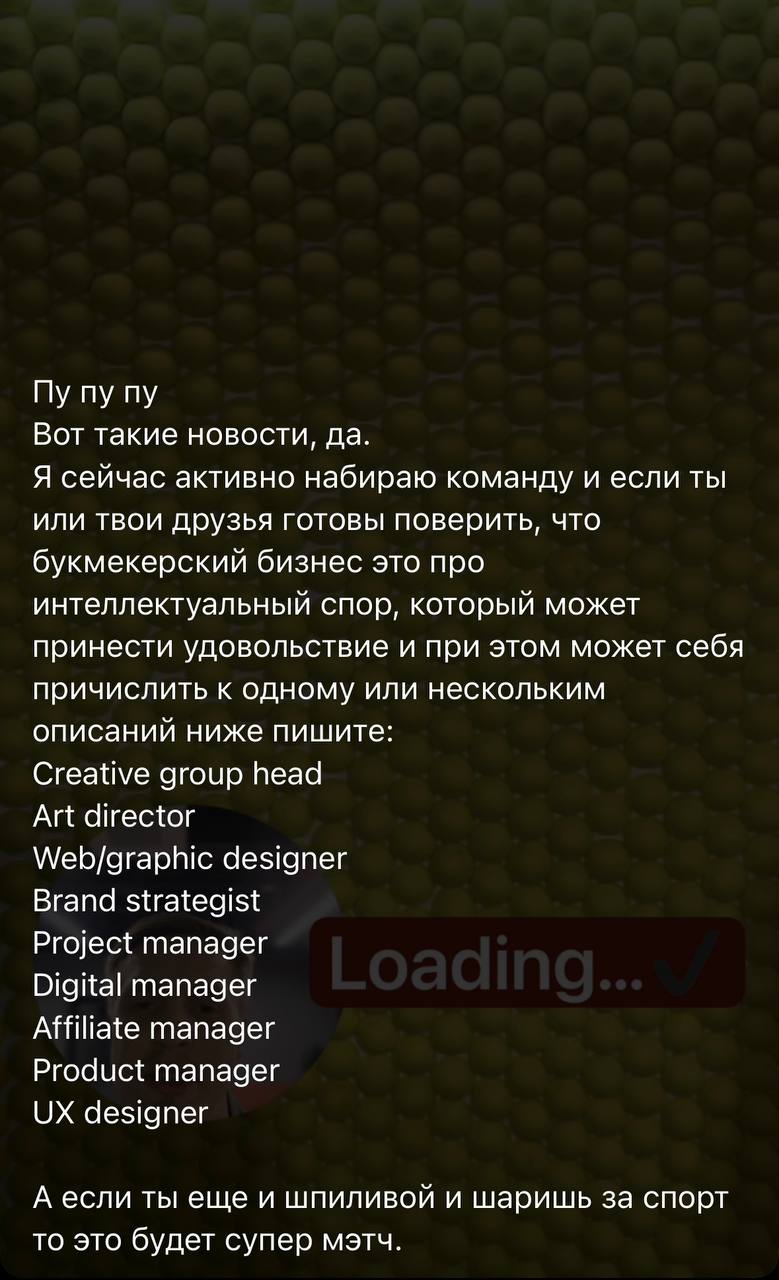 ⚡️ Новый СМО Tennisi и планы компании!
Увидел сторис Никиты Анучина — раз публично, то делюсь инфой | Сетка — социальная сеть от hh.ru