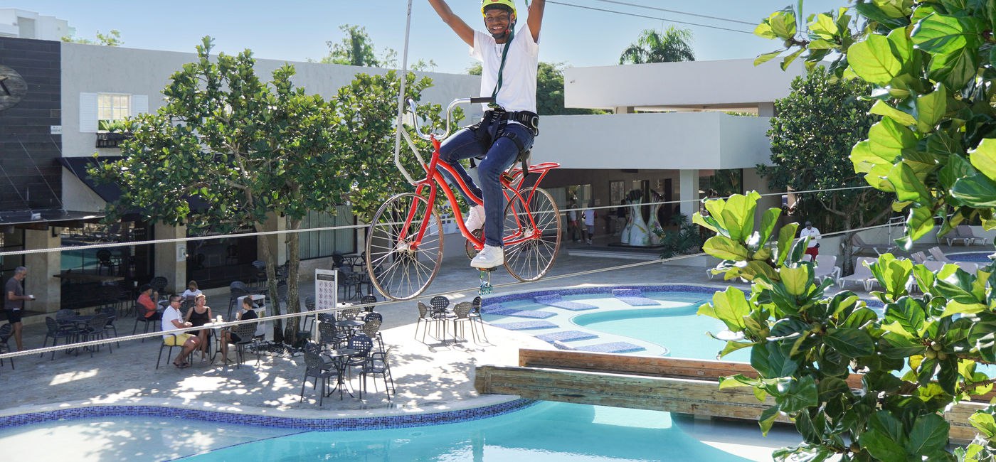 New Bike Zipline at Emotions Juan Dolio
Bike Zipline Adventure at Emotions Juan Dolio: Thrilling Travel Experience
Emotions Juan Dolio introduces an exhilarating Bike Zipline, a 100-meter ride suspend... | Сетка — социальная сеть от hh.ru