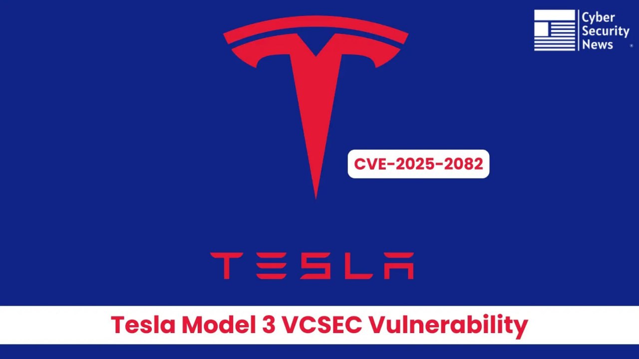 Tesla Model 3 VCSEC Vulnerability Allows Attackers to Execute Arbitrary Code
https://cybersecuritynews.com/tesla-model-3-vcsec-vulnerability/ | Сетка — социальная сеть от hh.ru