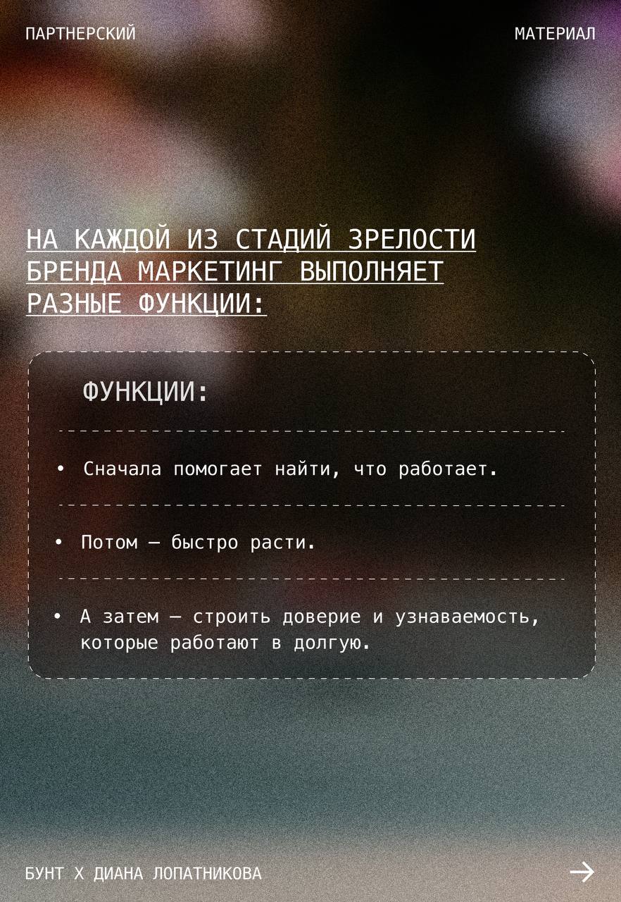 Как меняется маркетинговый фокус в зависимости от стадии роста бренда?
Еще летом мы рассказывали про то, почему сильный бренд всегда начинается с продукта | Сетка — социальная сеть от hh.ru