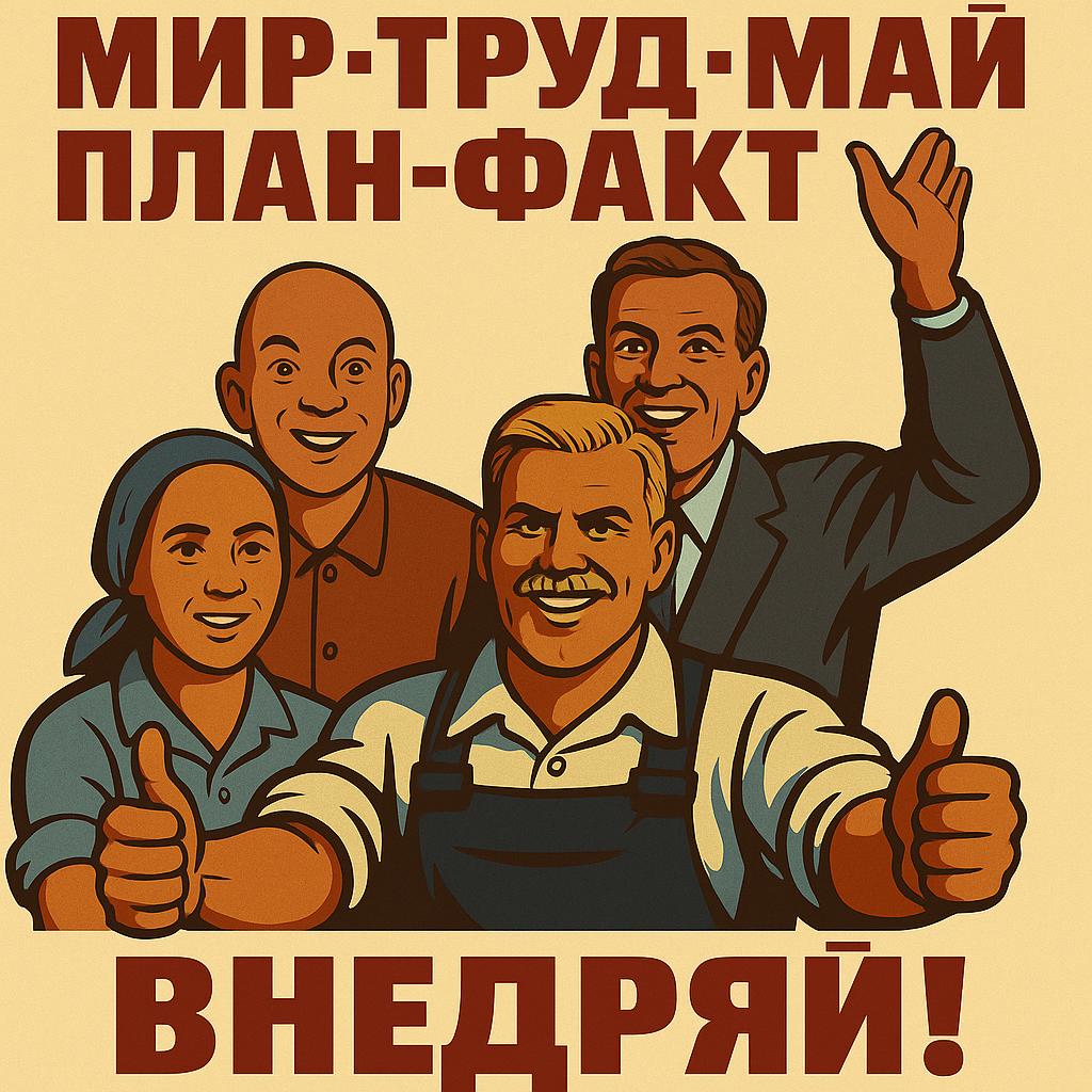 Мир-Труд-Май-План-Факт-Внедряйили
то, с чем столкнётся любой сотрудник под моим управлением 😁
Каждый май я наблюдаю одно и то же | Сетка — социальная сеть от hh.ru