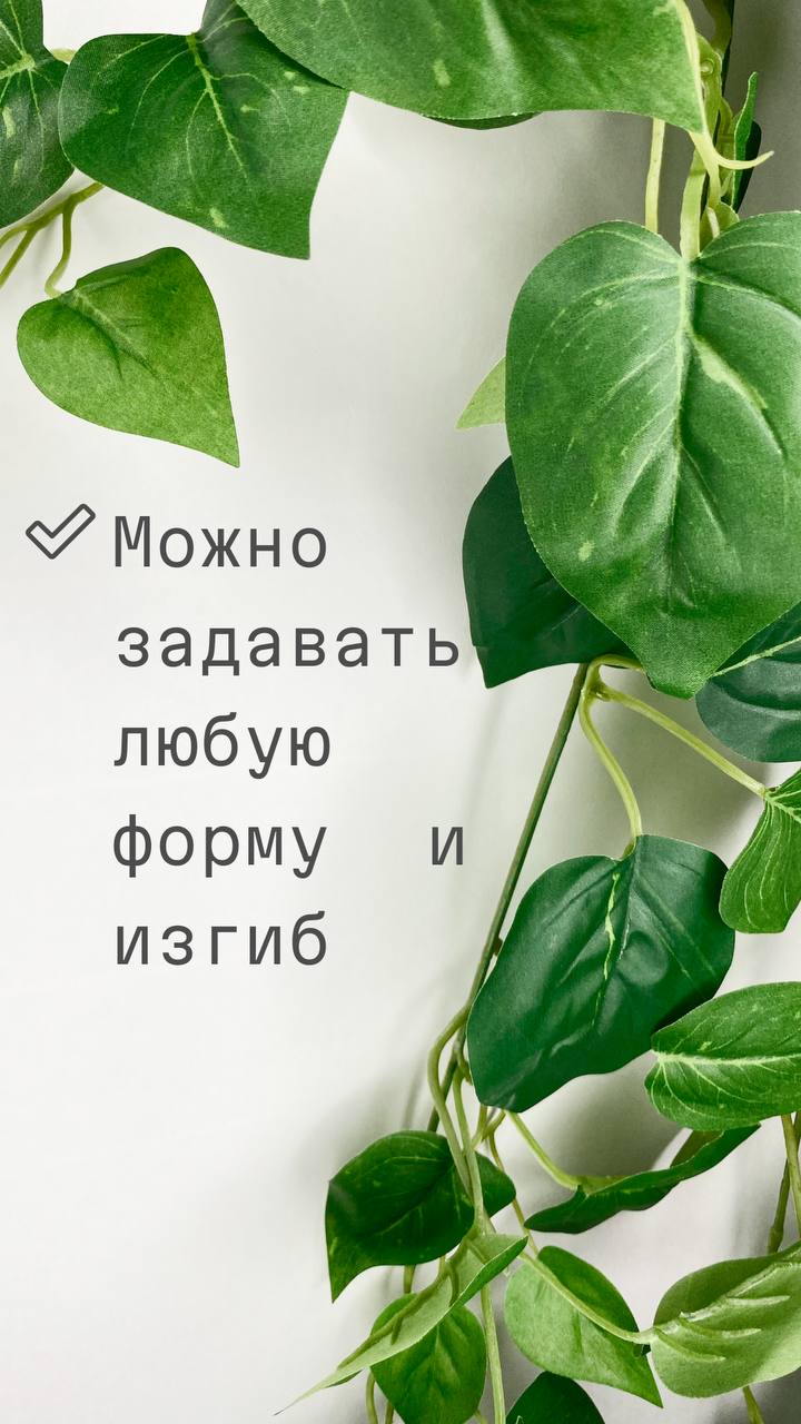 🌿 Искусственный эпипремнум (плющ) – идеальное украшение без хлопот! 🏡✨
Хотите добавить в интерьер нотку свежести и уюта, но нет времени ухаживать за живыми растениями? Искусственный эпипремнум (плющ) ... | Сетка — социальная сеть от hh.ru