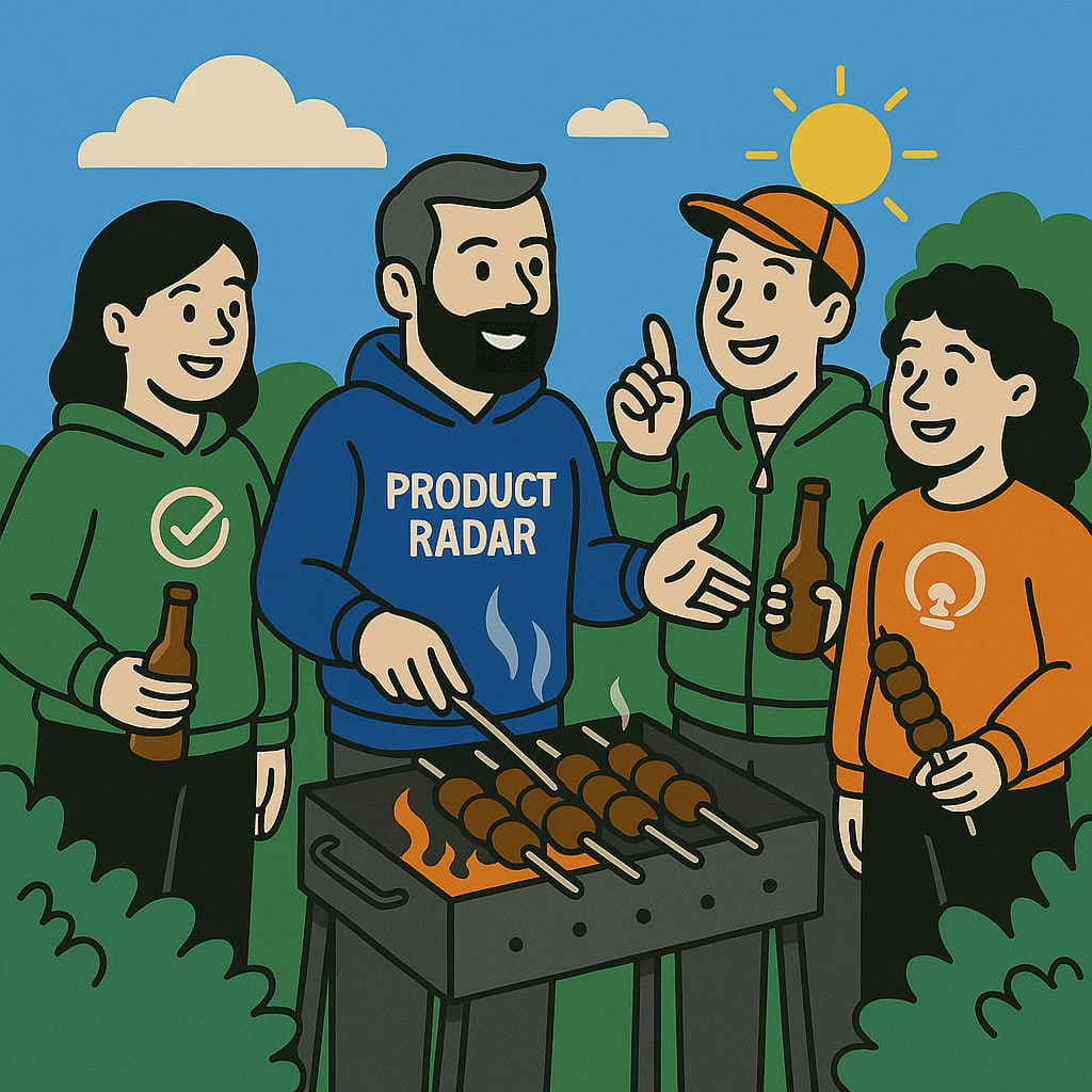 Давайте уже после майских🍻
Как работает Product Radar на майские? 
🚀Радар берет паузу и отдыхает! 😎 
На этой короткой неделе нового запуска не будет, но уже на слелующей – 12 мая мы вернемся с набором... | Сетка — социальная сеть от hh.ru