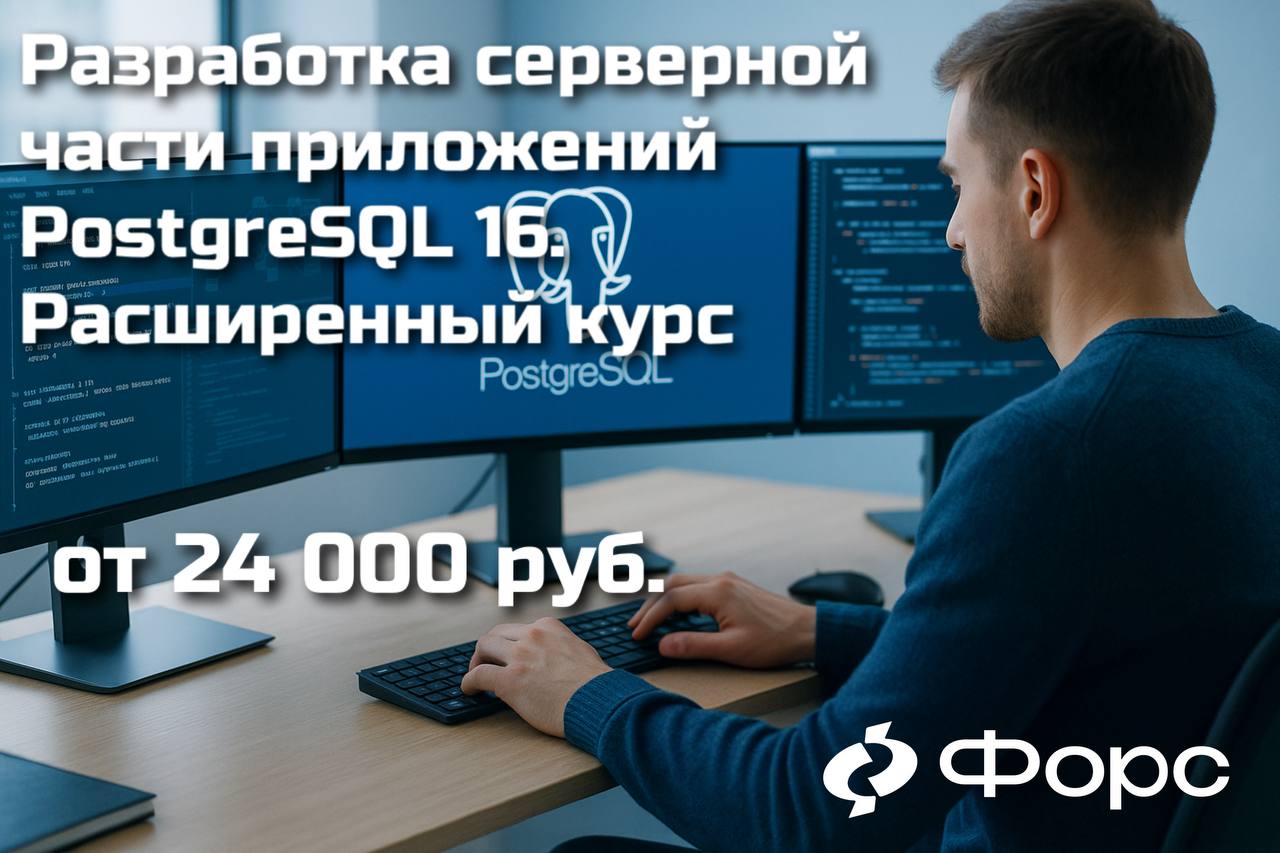 🛠️ PostgreSQL 16: следующий уровень разработкиУже уверенно пишешь на PL/pgSQL и знаешь архитектуру PostgreSQL? Пришло время перейти к более сложным задачам | Сетка — социальная сеть от hh.ru