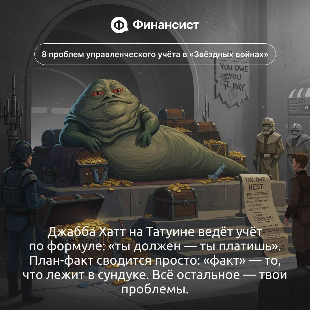 🪐 Как ведут управленческий учёт в «Звёздных войнах»
Мы пересмотрели все эпизоды «Звёздных войн» — от «Призрачной угрозы» до «Восстания» — и поняли: далёкой-далёкой галактике очень не хватает грамотног... | Сетка — социальная сеть от hh.ru
