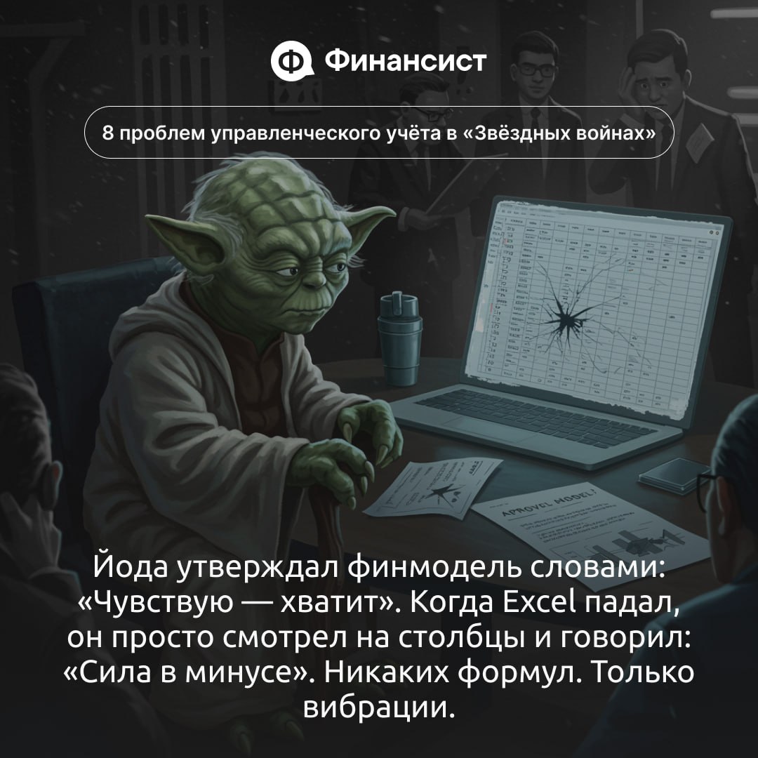 🪐 Как ведут управленческий учёт в «Звёздных войнах»
Мы пересмотрели все эпизоды «Звёздных войн» — от «Призрачной угрозы» до «Восстания» — и поняли: далёкой-далёкой галактике очень не хватает грамотног... | Сетка — социальная сеть от hh.ru