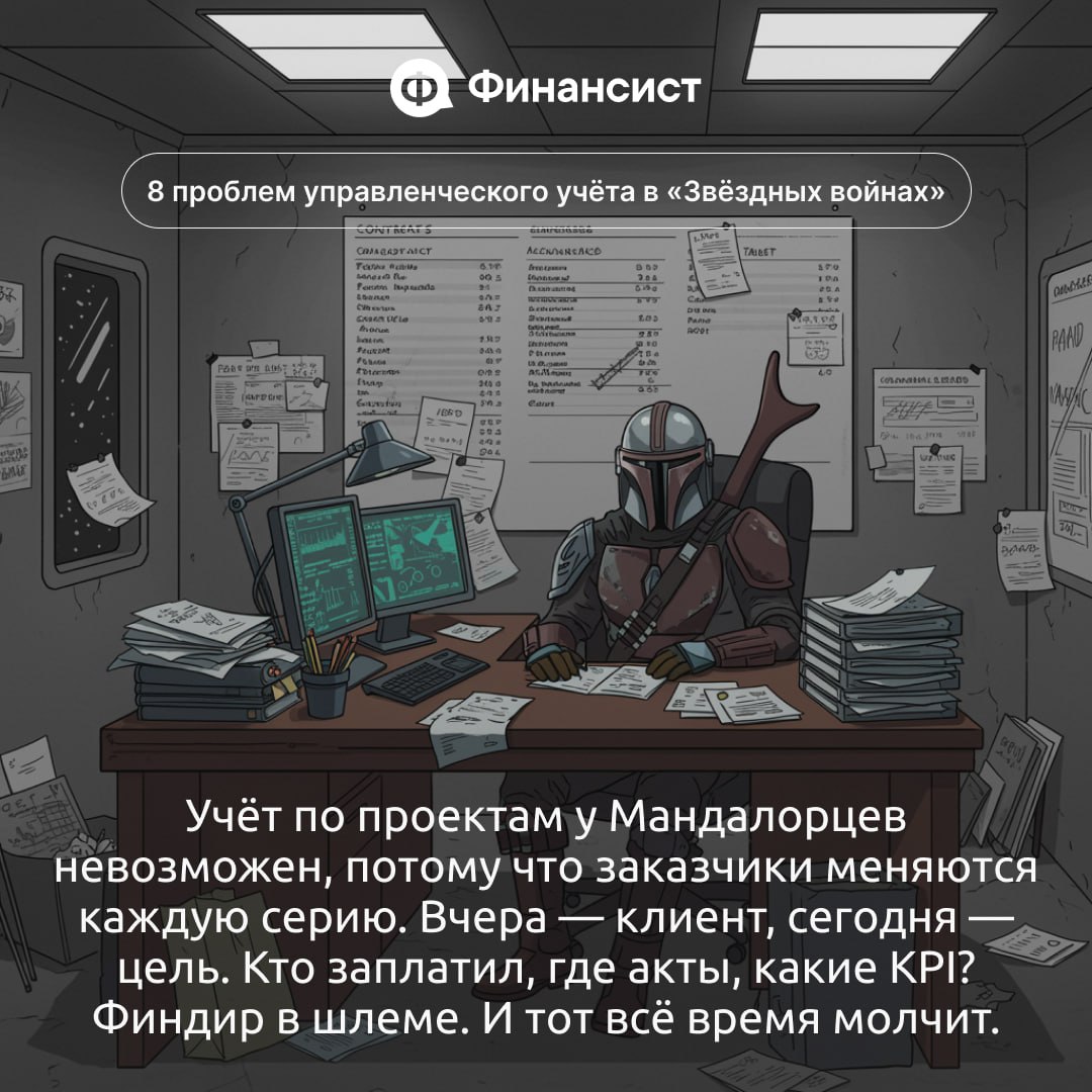 🪐 Как ведут управленческий учёт в «Звёздных войнах»
Мы пересмотрели все эпизоды «Звёздных войн» — от «Призрачной угрозы» до «Восстания» — и поняли: далёкой-далёкой галактике очень не хватает грамотног... | Сетка — социальная сеть от hh.ru