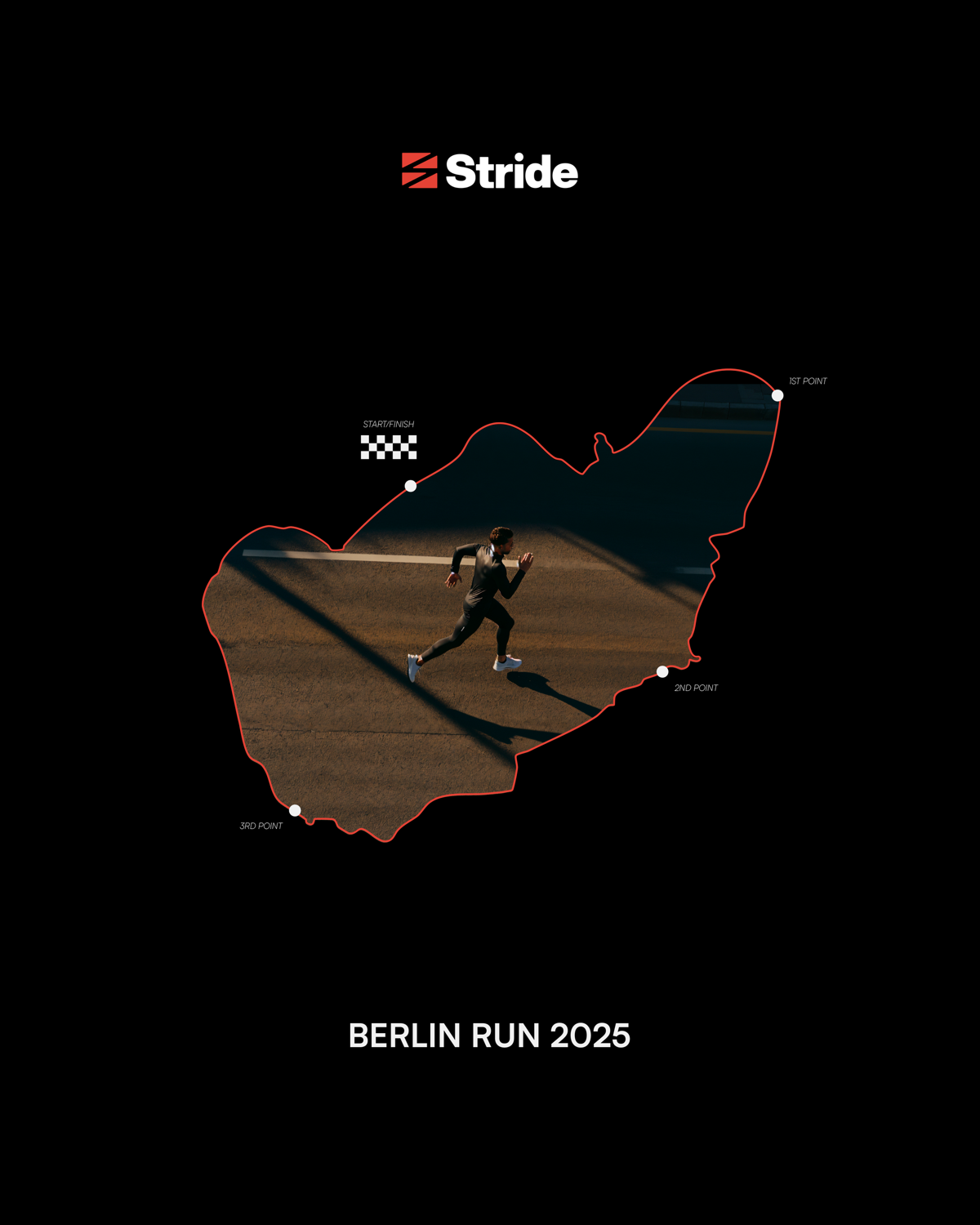 Фирменный стиль для бегового клуба Stride | Сетка — социальная сеть от hh.ru