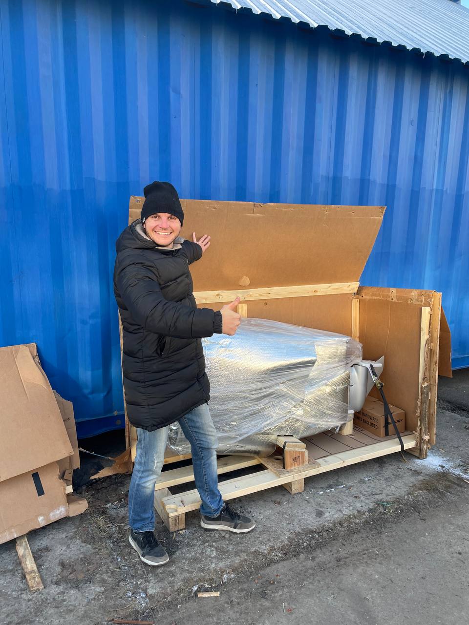 Всем привет 👋 у нас очередная отгрузка лодочного мотора mercury 150 PRO XS XL в полной комплектации для ребят из города Тамбов ! Срок доставки :20 дней Мотор максимально старались защитить от сколов и... | Сетка — социальная сеть от hh.ru