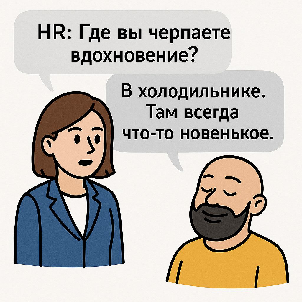 Когда холодильник — твой коуч по креативности 😁😂
Наш сайт: https://career-university.ru//?utmsource=setka | Сетка — социальная сеть от hh.ru