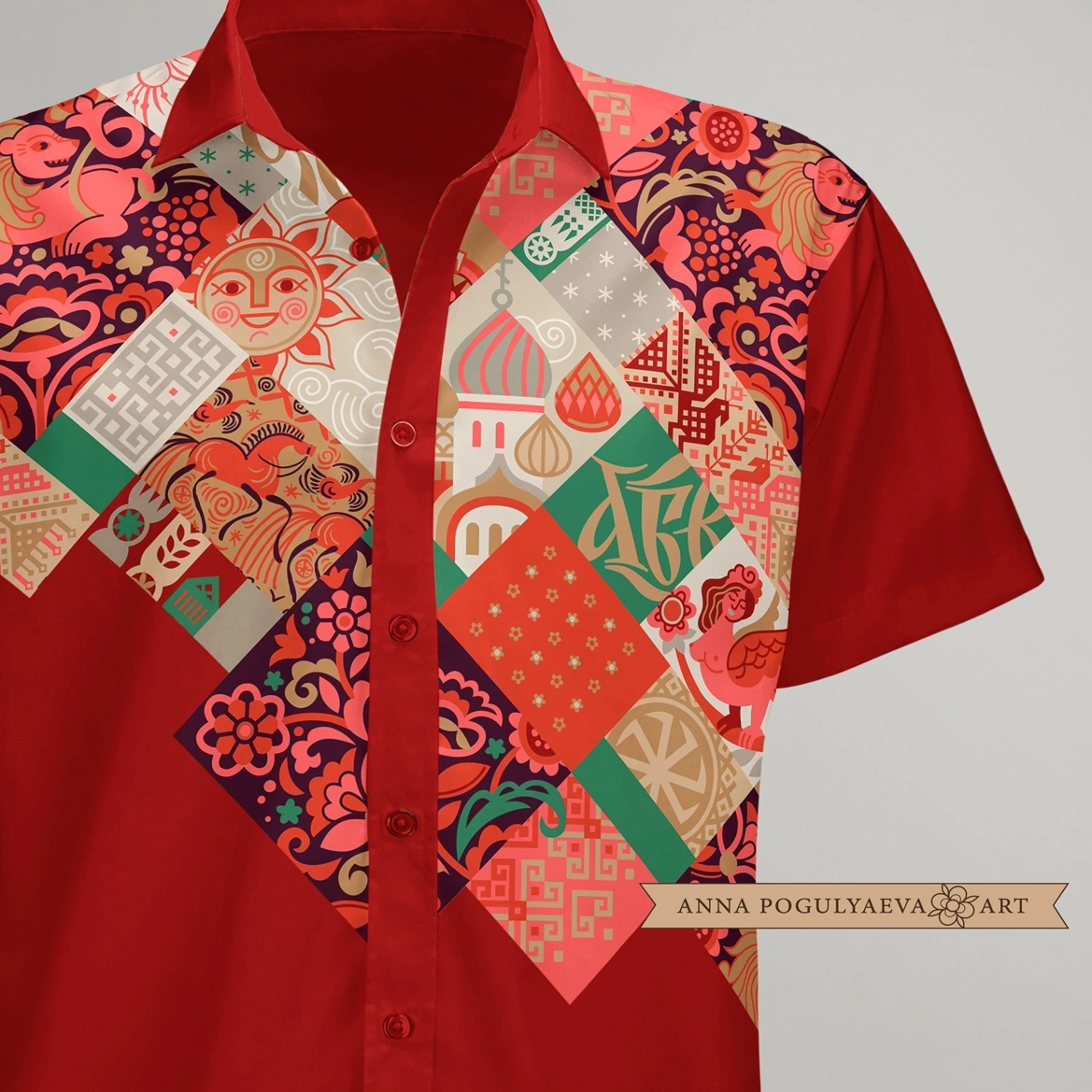 Принт для ткани "Русский мир". Имитация лоскутного шитья | Сетка — социальная сеть от hh.ru