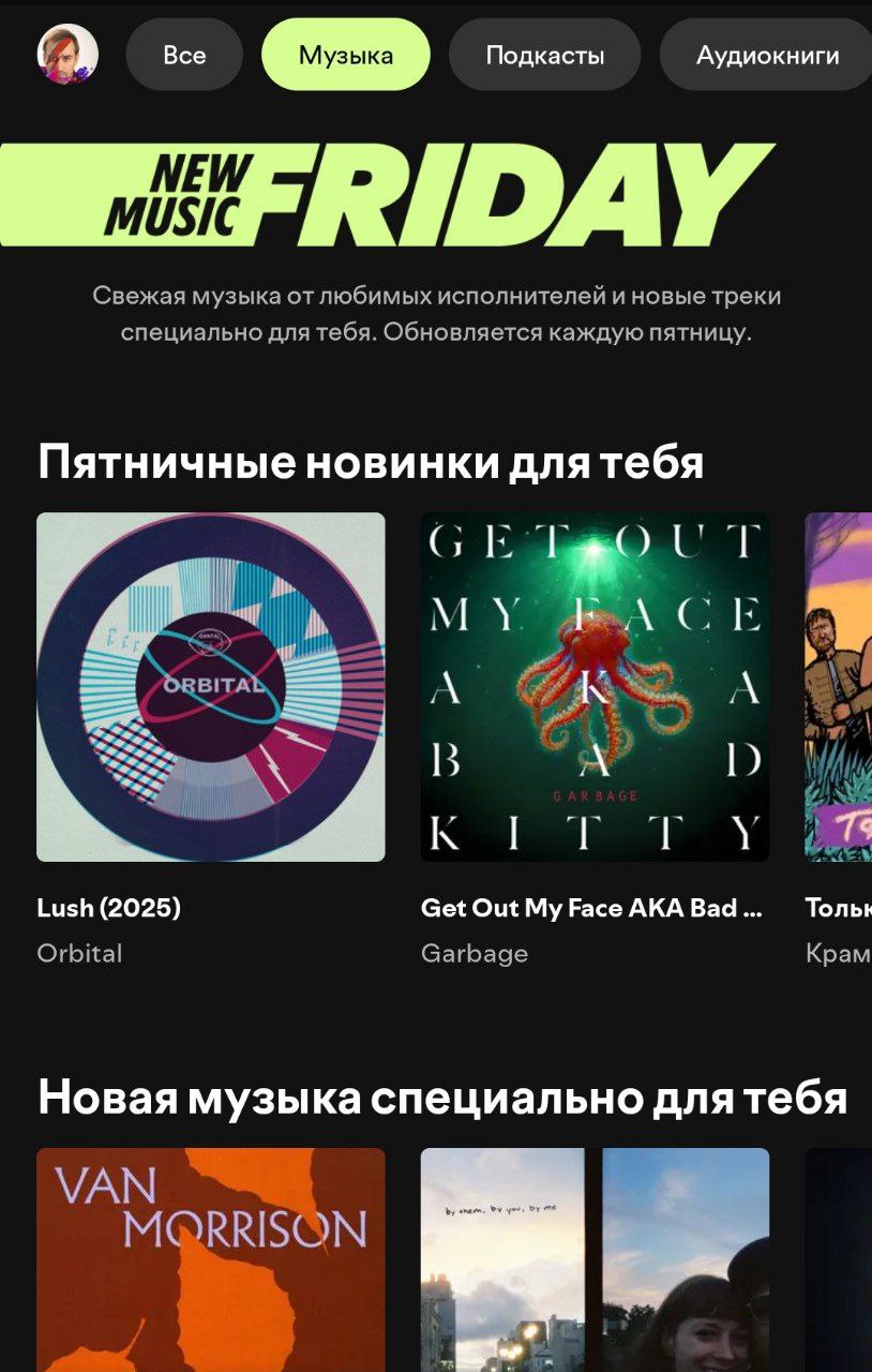 Пятничный спотифай | Сетка — социальная сеть от hh.ru