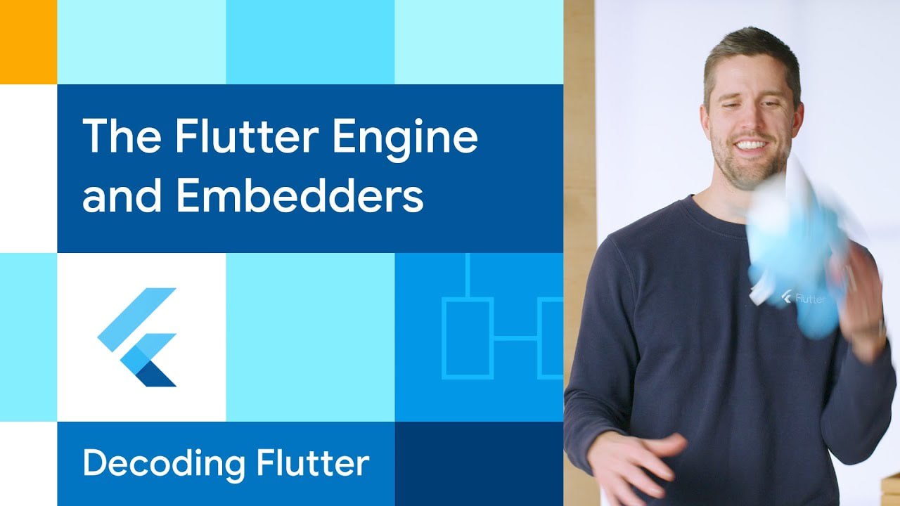 How Flutter Works: The Flutter Engine and Embedders(DecodingFlutter): В новом эпизоде "Как работает Flutter" Craig Labenz рассказывает, как Flutter и embedders связывают Dart-код с нативными платформа... | Сетка — социальная сеть от hh.ru