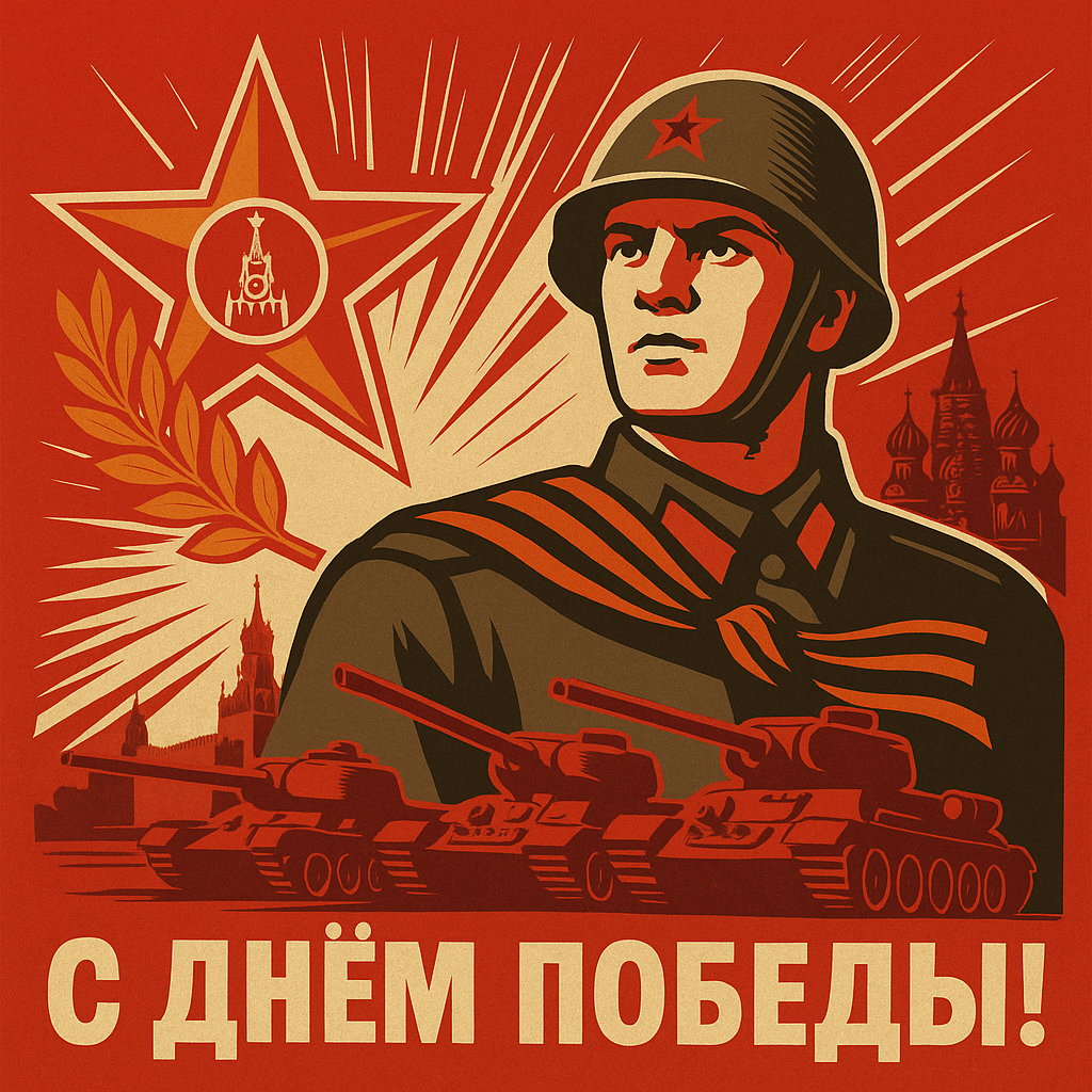 С Днём Победы от ИИ! 🎉 | Сетка — социальная сеть от hh.ru