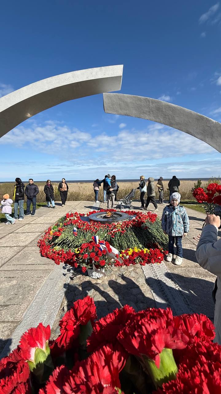 Сегодня днем как и тысячи других россиян приехал к Разорванному кольцу, дабы возложить цветы у Вечного огня | Сетка — социальная сеть от hh.ru