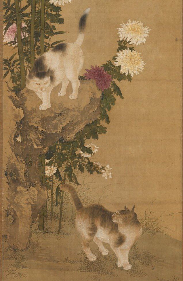 Кошки, бамбук и хризантемы.
Шэнь Цюань, 1710 год.
Цветная тушь по шелку.
🐈 #котвыходногодня | Сетка — социальная сеть от hh.ru