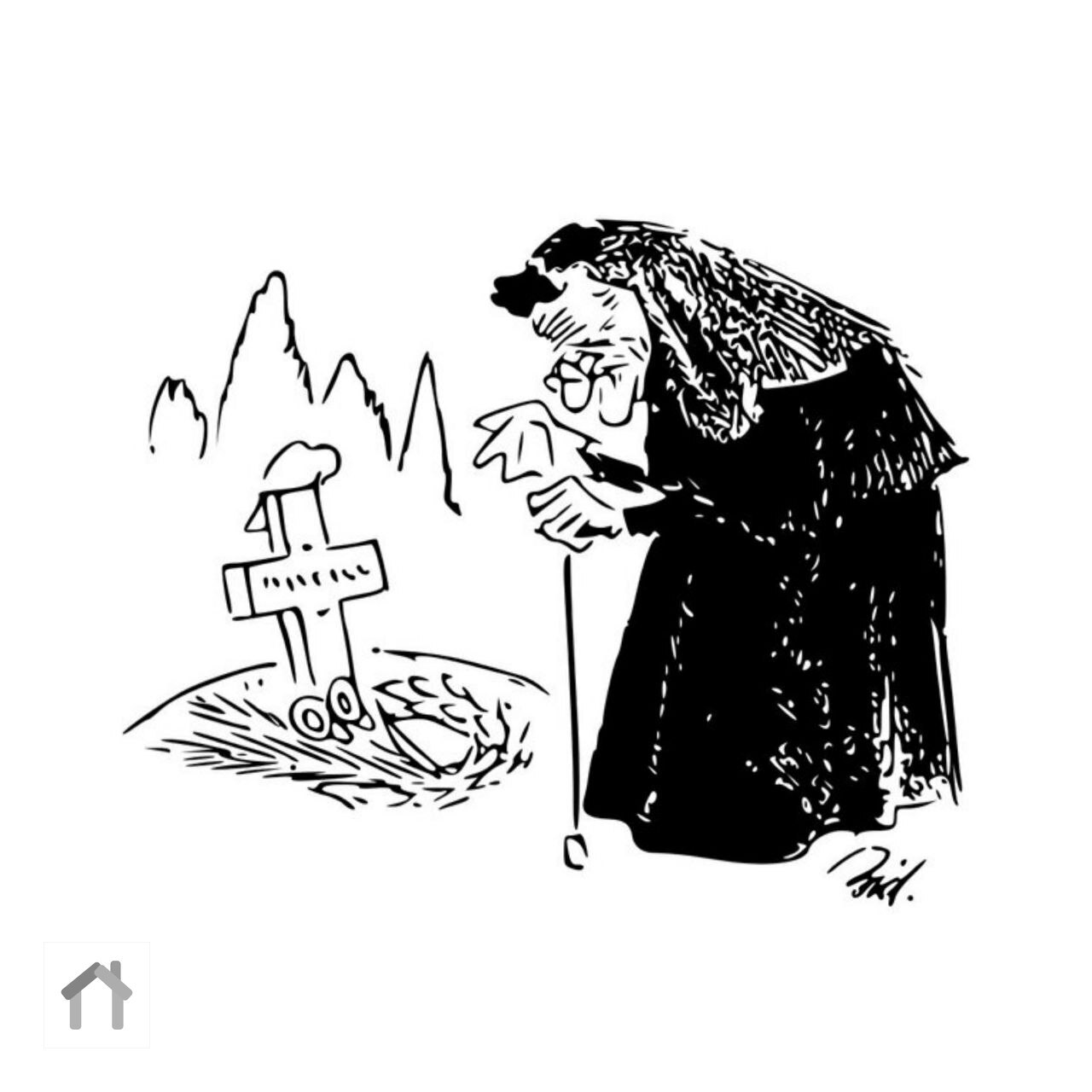"Тётушкин наследник", художник Херлуф Бидструп. | Сетка — социальная сеть от hh.ru