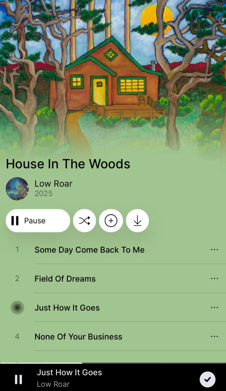 Только сейчас уши добрались до альбома House in The Woods группы Low Roar.
Альбом был выпущен уже после смерти Райана | Сетка — социальная сеть от hh.ru
