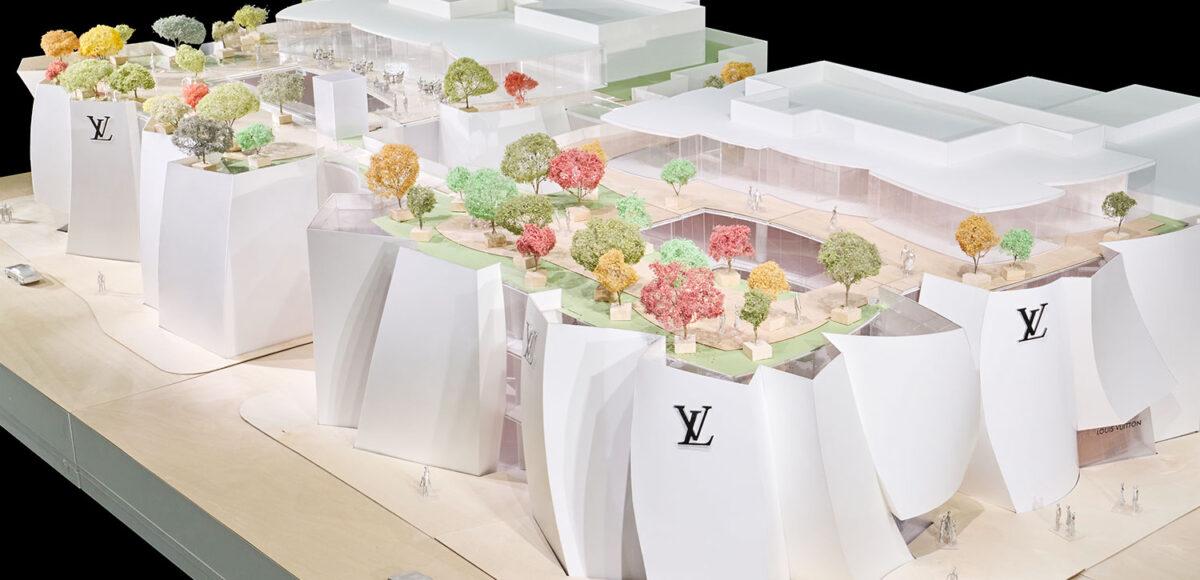 Нет, это не свадебный торт, а новый проект Фрэнка Гери для Louis Vuitton на Родео-драйв в Беверли-Хиллз | Сетка — социальная сеть от hh.ru