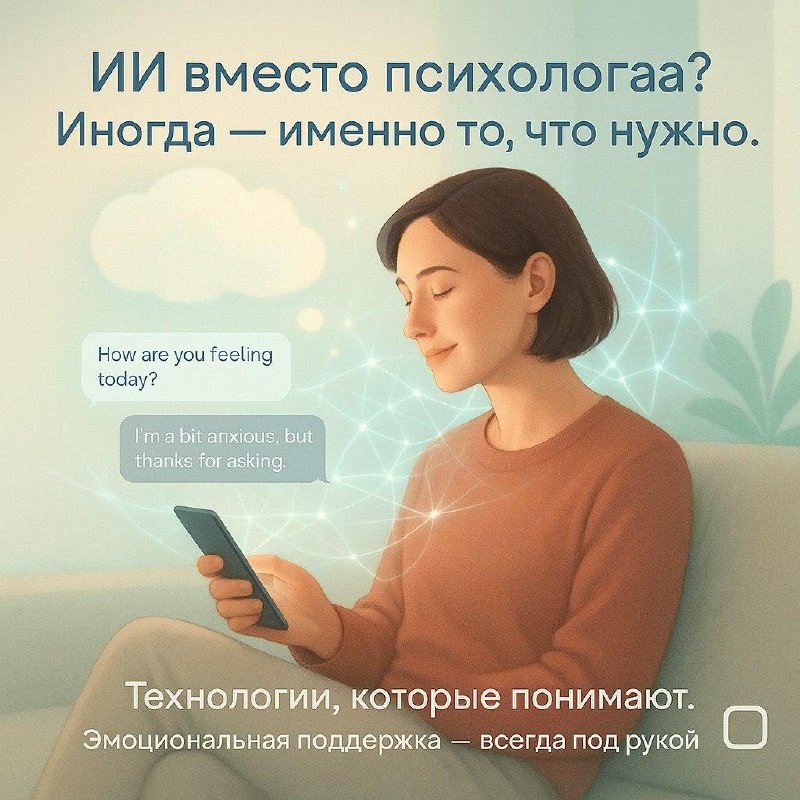 ИИ и ментальное здоровье: как технологии берут на себя роль терапевта
Новые инструменты самопомощи
Искусственный интеллект всё активнее входит в сферу ментального здоровья — не как замена психотерапев... | Сетка — социальная сеть от hh.ru