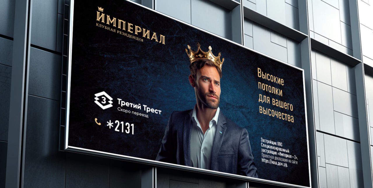 В Уфе оценили нестандартный подход «Империала» в наружной рекламе | Сетка — социальная сеть от hh.ru