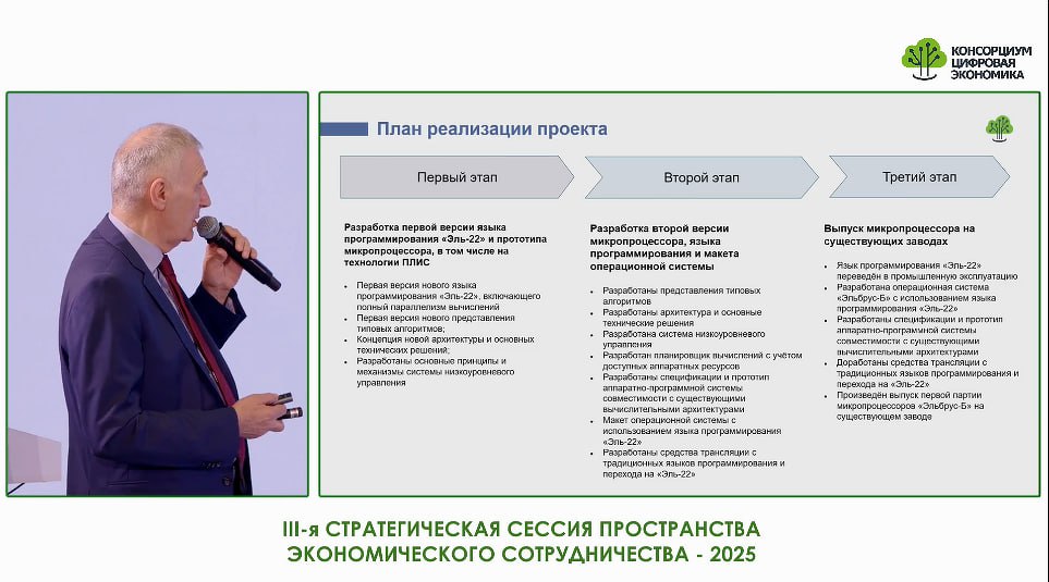 ⏺ К 2027 году в России планируют выпустить первый чип на новой отечественной архитектуре «Эльбрус-Б»
Над чипом на данный момент трудятся российский инженер и ученый Борис Бабаян, сооснователь МЦСТ, вм... | Сетка — социальная сеть от hh.ru