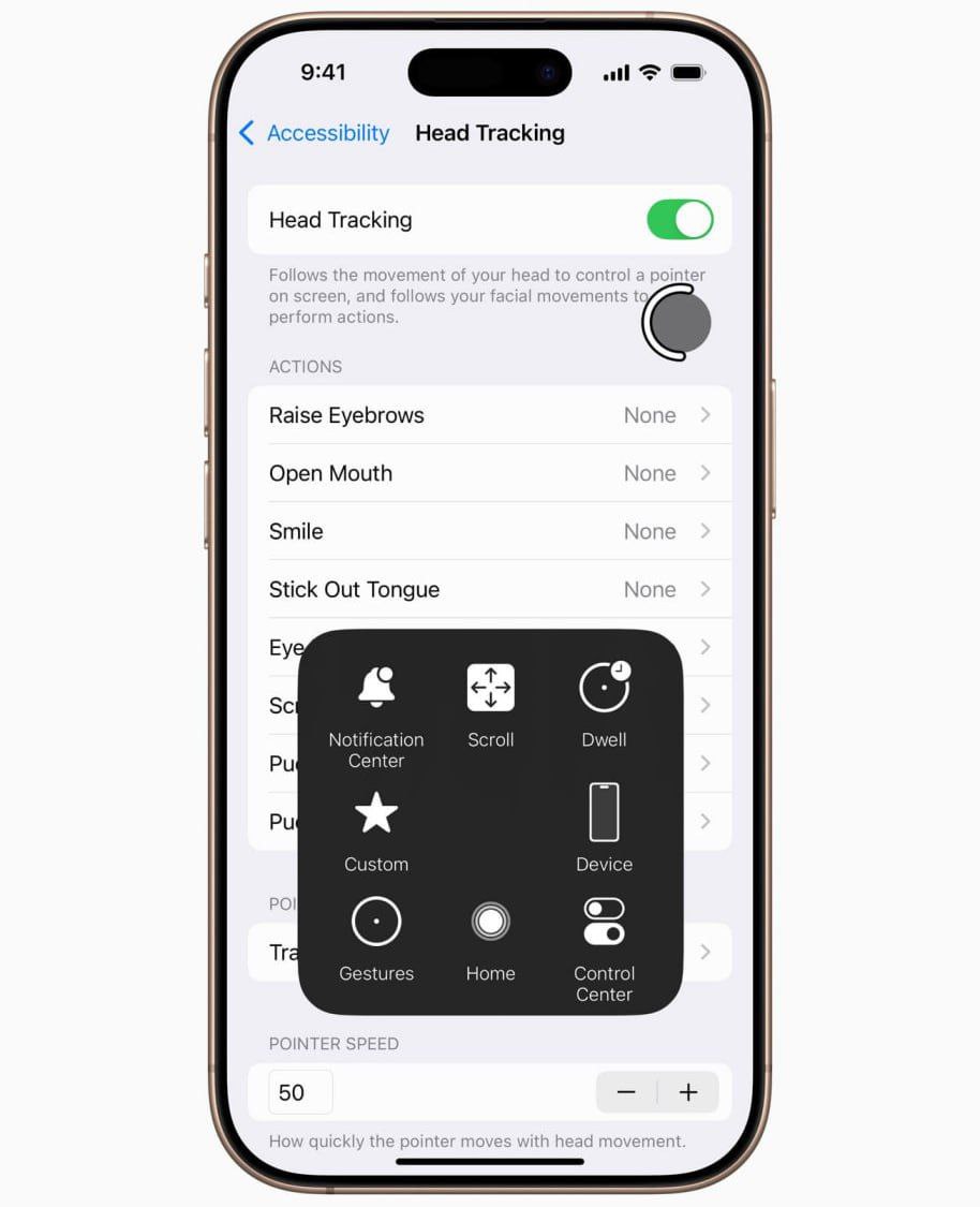 В iOS 19 появится управление с помощью выражения лица. | Сетка — социальная сеть от hh.ru