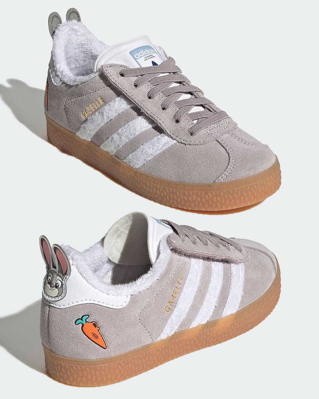 Милота, кроссовки по ЗВЕРОПОЛИСУ с зайкой Джуди анонсировал Adidas. Это модель Gazelle, которая идет в фирменной упаковке с героями мульта. Релиз назначен на лето 2025 года.
Забираю в виш-лист ✏️ | Сетка — социальная сеть от hh.ru