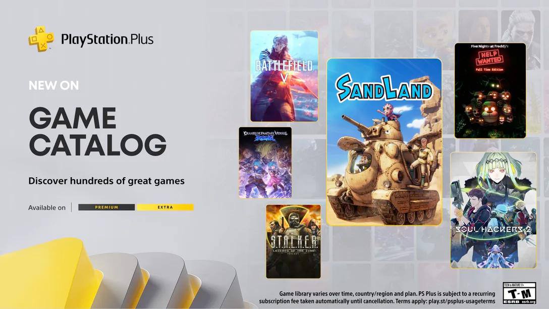 20 мая в каталог расширенного PS Plus нас порадует :
— Sand Land
— Soul Hackers 2
— Five Nights at Freddy’s: Help Wanted – Full Time Edition
— Battlefield V
— S.T.A.L.K.E.R | Сетка — социальная сеть от hh.ru