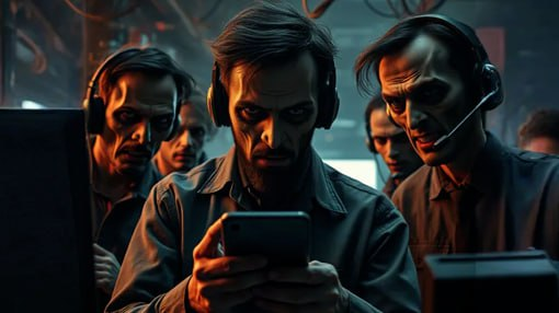 ✨ ИИ рисует мошенников: 5 образов от Flux! ✨ | Сетка — социальная сеть от hh.ru