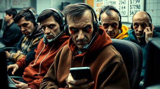 ✨ ИИ рисует мошенников: 5 образов от Flux! ✨ | Сетка — социальная сеть от hh.ru