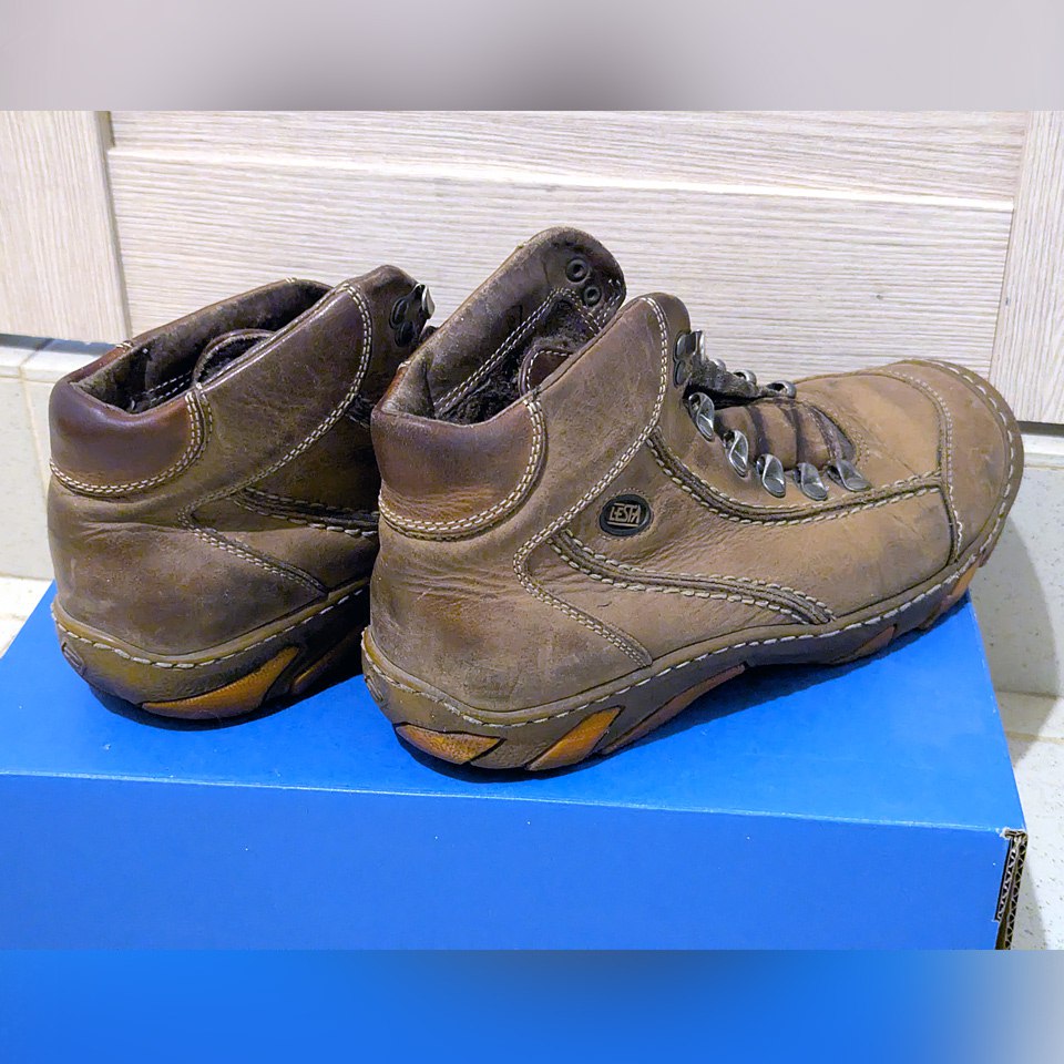 Есть вещи, которые становятся частью нас. Они хранят следы наших шагов, согревают в холода и молча наблюдают за тем, как меняется наша жизнь. Мои кожаные ботинки от польской LESTA были именно такими | Сетка — социальная сеть от hh.ru