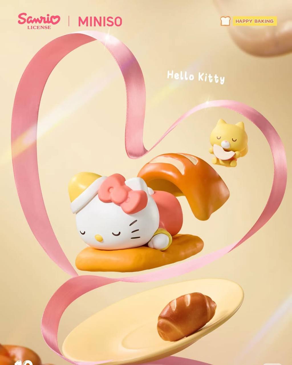 Милота, Miniso представил в коллабе с ToyDonut хлебобулочную коллекцию фигурок по Hello Kitty. Все персонажи — от Kuromi, до Pompompurin — спят на багетах, донатах, булочках и печеньях | Сетка — социальная сеть от hh.ru