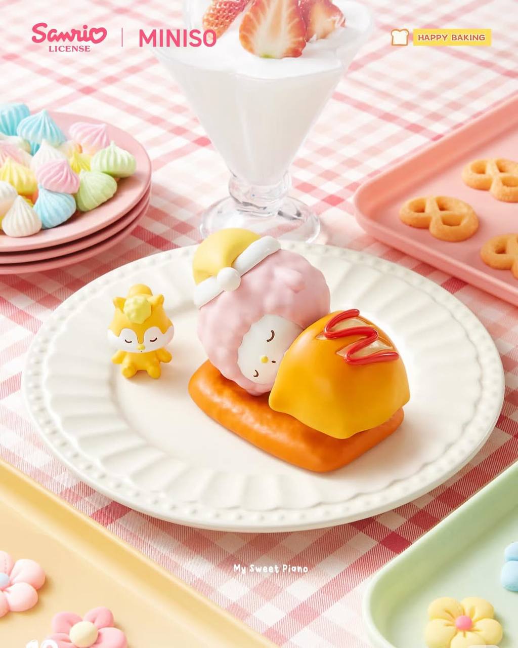 Милота, Miniso представил в коллабе с ToyDonut хлебобулочную коллекцию фигурок по Hello Kitty. Все персонажи — от Kuromi, до Pompompurin — спят на багетах, донатах, булочках и печеньях | Сетка — социальная сеть от hh.ru