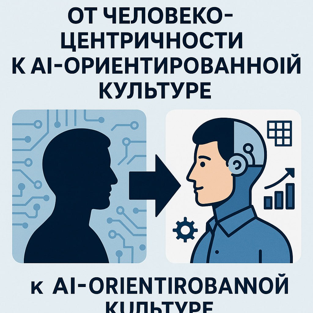 От человеко-центричности к AI-ориентированной культуре: почему бизнесы должны пересмотреть свой фокус
Ещё вчера компании гордились своей человеко-центричностью: мы строили продукты и сервисы вокруг лю... | Сетка — социальная сеть от hh.ru