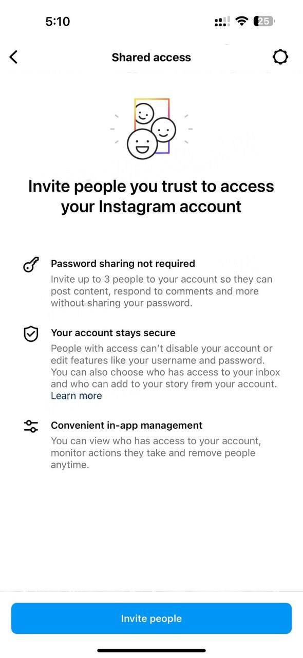 Instagram* наконец-то тестирует функцию Shared Access, которая позволит добавить до трех человек для управления аккаунтом БЕЗ передачи пароля | Сетка — социальная сеть от hh.ru