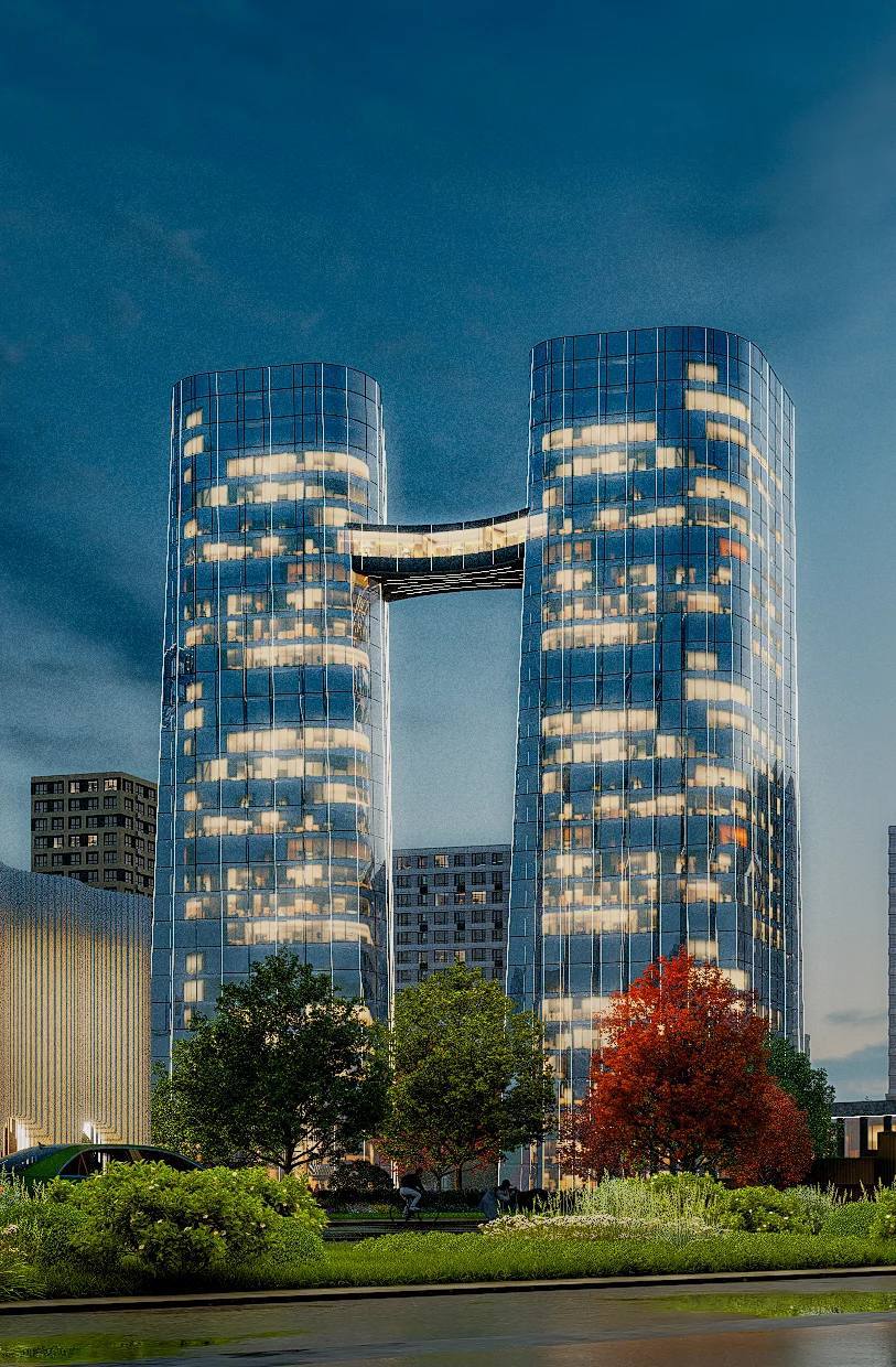 30 этажей, мост между башнями — и это только разминка | Сетка — социальная сеть от hh.ru