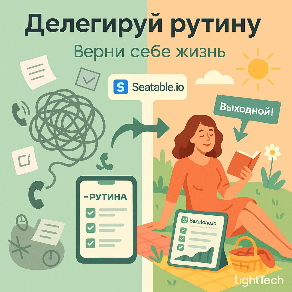 Как делегировать рутину и вернуть себе жизнь | Сетка — социальная сеть от hh.ru